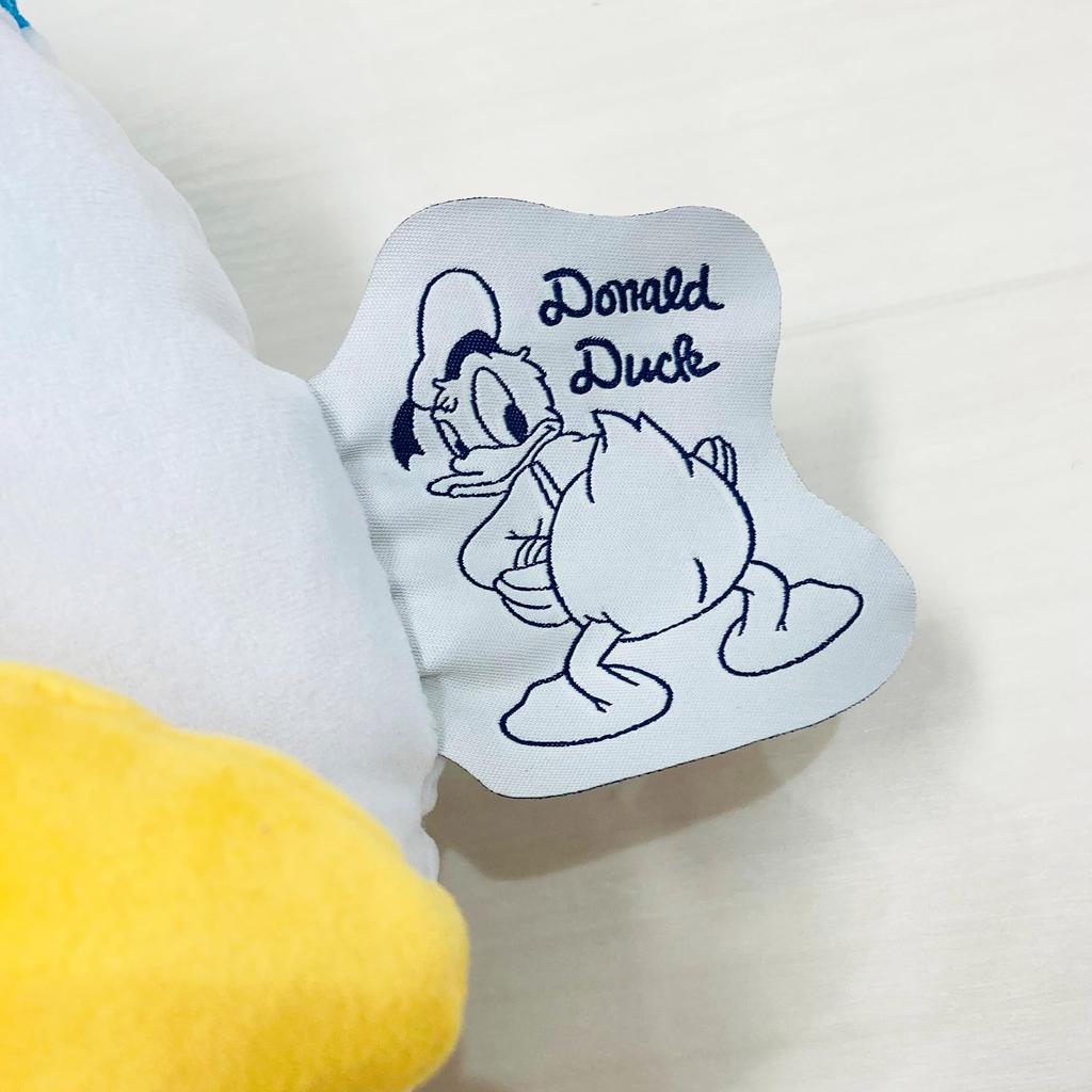MORIPiLO Disney Donald Duck Body Pillow Back Soft and Soft To the Plush Nap Disney Morishita Pillows (Die-Cut Cushion) Touch, Toy, Pillow, Blue,