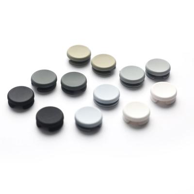 2 шт. Сменные серые колпачки для джойстика, круглая накладка для 2Ds 3Ds 3Ds Xl