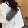 Rhinestone Luxury Evening Bag Ladies Cylinder Diamond Crossbody Bag Party Fashion Handbag Designer Shoulder Bag For Women