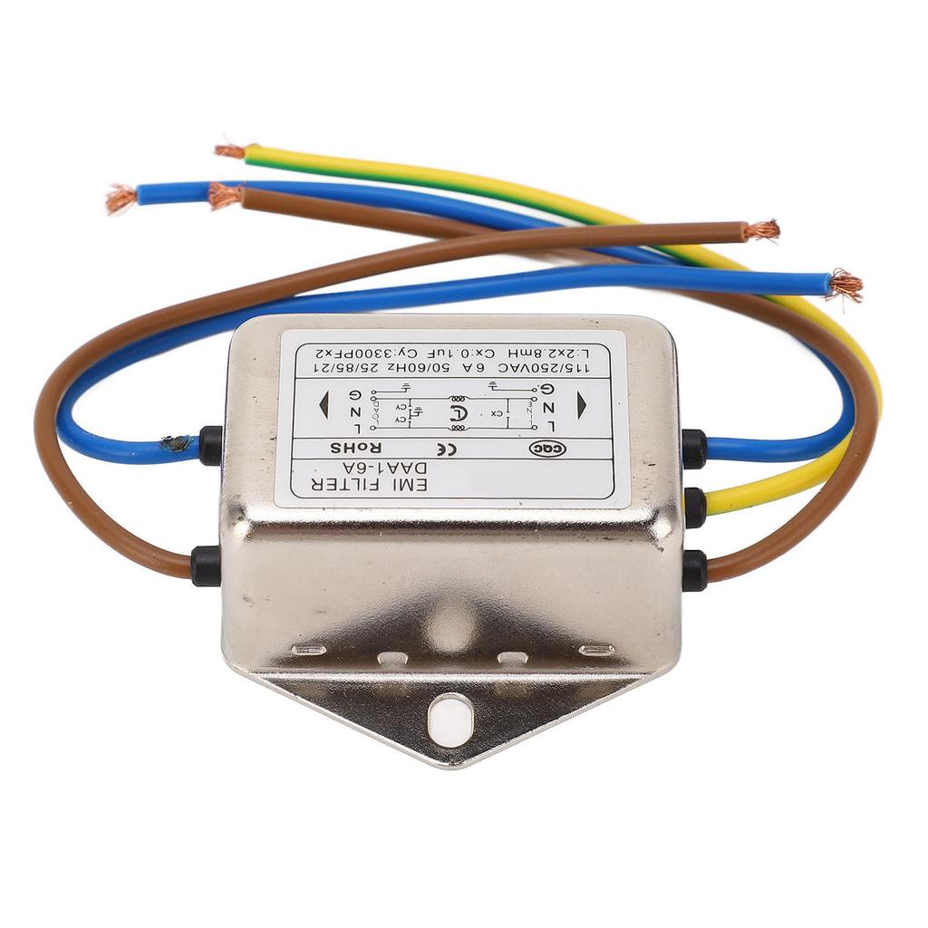 Фильтр сетевого напряжения Подавитель шумов Фильтрация помех Силовой EMI-фильтр для лазерного резака