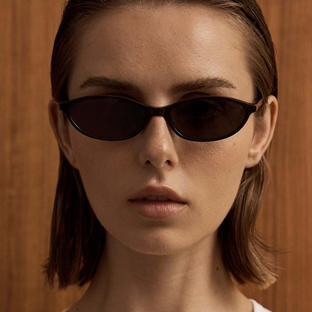 PC Women HD Sunglasses Leopard Print Anti-UV Glasses Catwalk Cat Eye Sunnies Punk Style