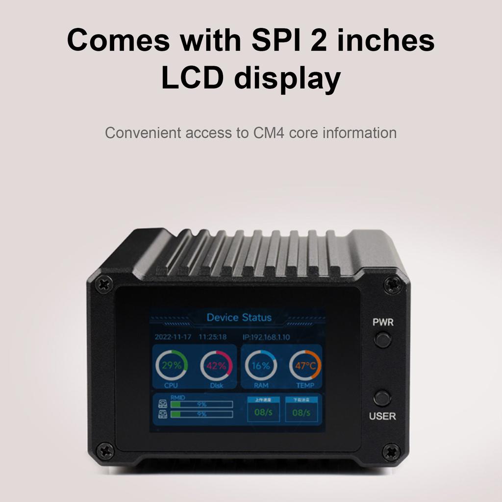 CM4 Computing Module NAS Host Personal Network Storage Server SATA Interface US
