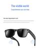 AI Smart Glasses with Photochromic Lenses - Multifunctional: Music, Call, Translation, and Photo Recording (Model M65)