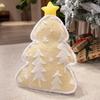 Tree Cartoon Christmas Stuffed Doll Plush Pillow Ornament Holiday Gifts Decor