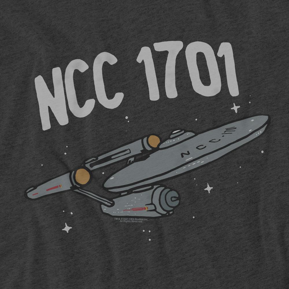 Star Trek Unisex Adult The First Enterprise T-Shirt