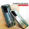 Casing For Samsung Galaxy Note 8 9 10 20 S8 S9 S20 Plus Lite S20 Ultra S10 Plus Lite S10e Case Marbled Tempered Glass Case Back Cover