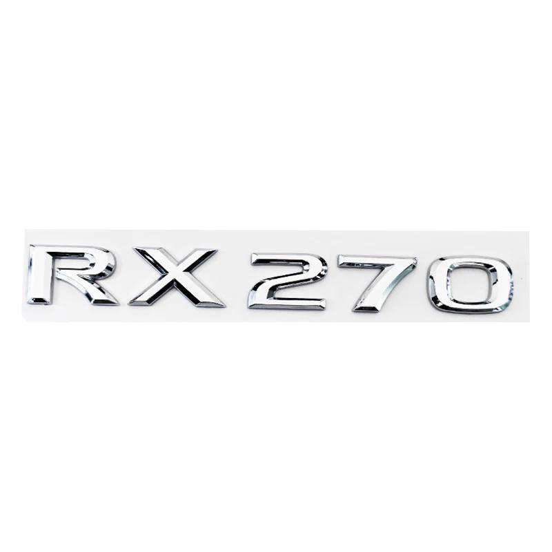 3D ABS Logo For Lexus GX470 LX570 LX600 RX350 RX300 Emblem Number Letters Sticker Car Trunk Badge Adhesive Decal AccessoriesDX7