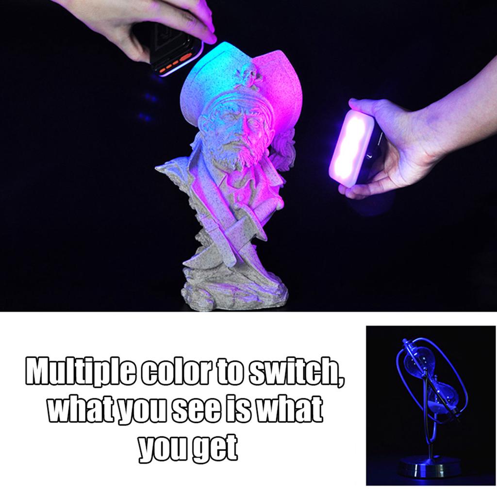 Andoer LY-01 RGB LED Fill Light Photography Lamp Multi-functional Superbright 3200K-6500K Built-in Battery