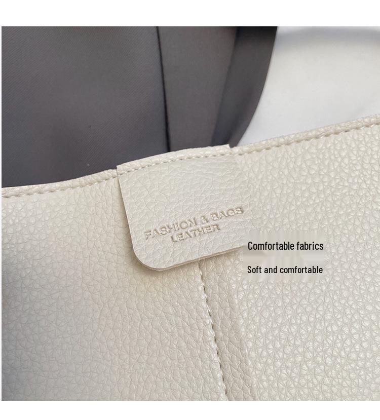 Women's High-End Retro Crossbody Bucket Bag - Autumn/Winter Versatile Fashion Shoulder Bag