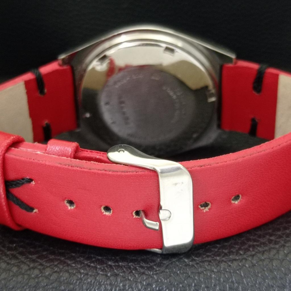 ВИНТАЖНЫЕ МУЖСКИЕ ЧАСЫ SEIKO 5 AUTOMATIC 6309A ЯПОНИЯ С КРАСНЫМ ЦИФЕРБЛАТОМ a701474-5 R206b-a701474