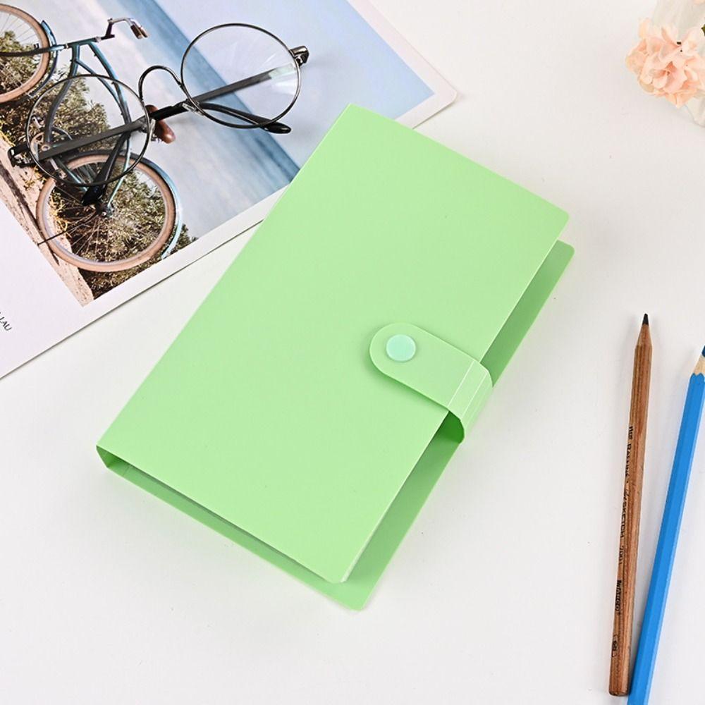 Альбом для банкнот, коллекция из 100 купюр, 50 белых внутренних листов, обложка из полиуретана, альбом для коллекции бумажных денег, компактный и портативный