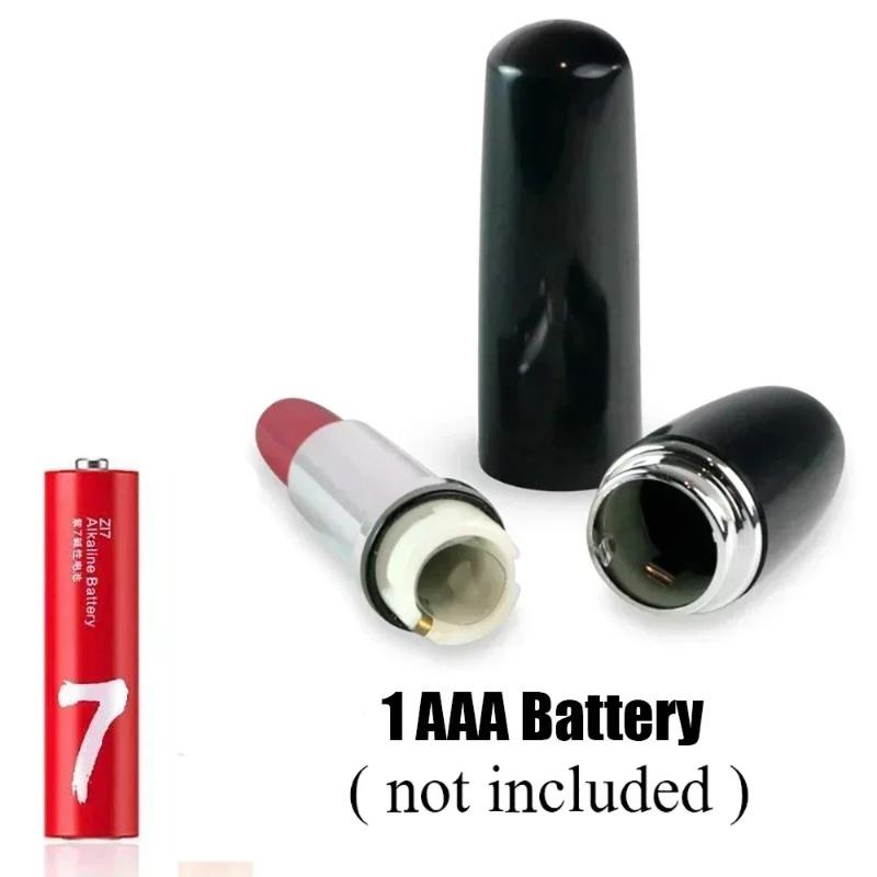 Бесшумный вибратор стимулятор клитора компактный мини водонепроницаемый вибратор в форме губной помады стимуляция точки G секс-игрушки для женщин мастурбатор