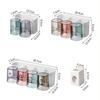 Wall Mount Mouthwash Cup Family Set Waterproof Toothbrush Holder Creative Mouthwash Cup Holder