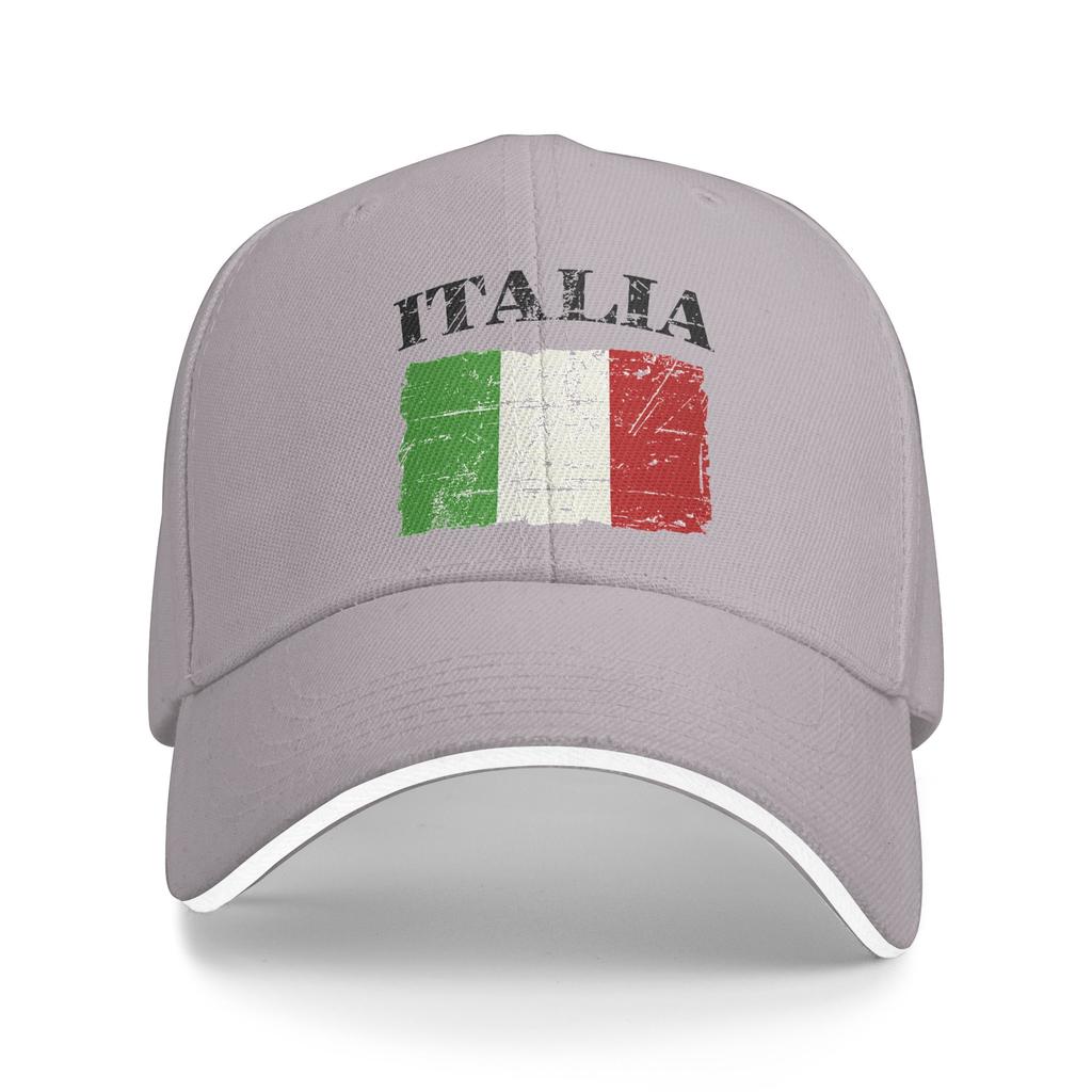 Unisexs Womens Italian Vintage Flag Italy Italia Outdoor Hat Adjustable Baseball Caps Casual Baseball Cap Snapback Hats
