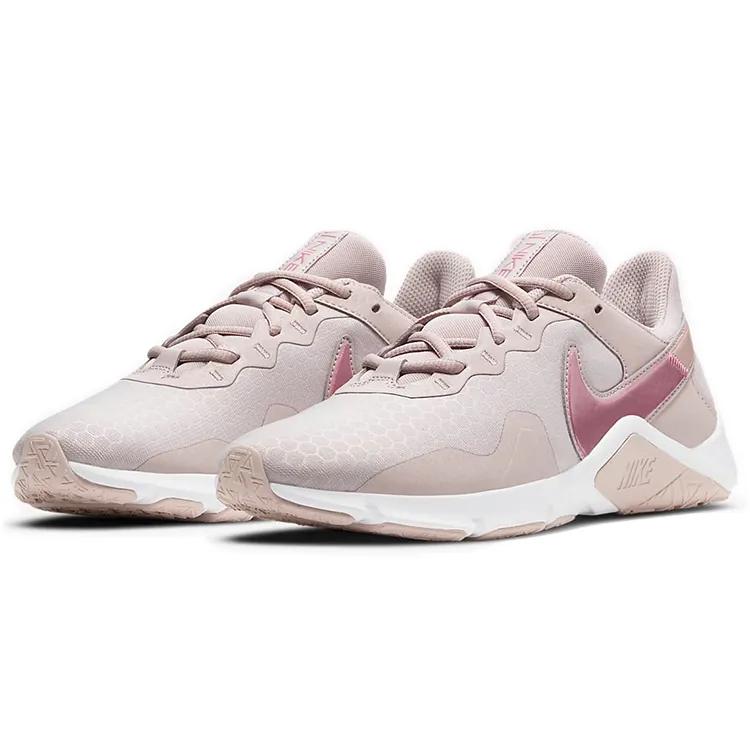 Nike Womens Legend Essential 2 'Platinum Violet' (women's sizes) Platinum Violet / Stone Mauve / White / Desert Berry Training Shoes CQ9545 003