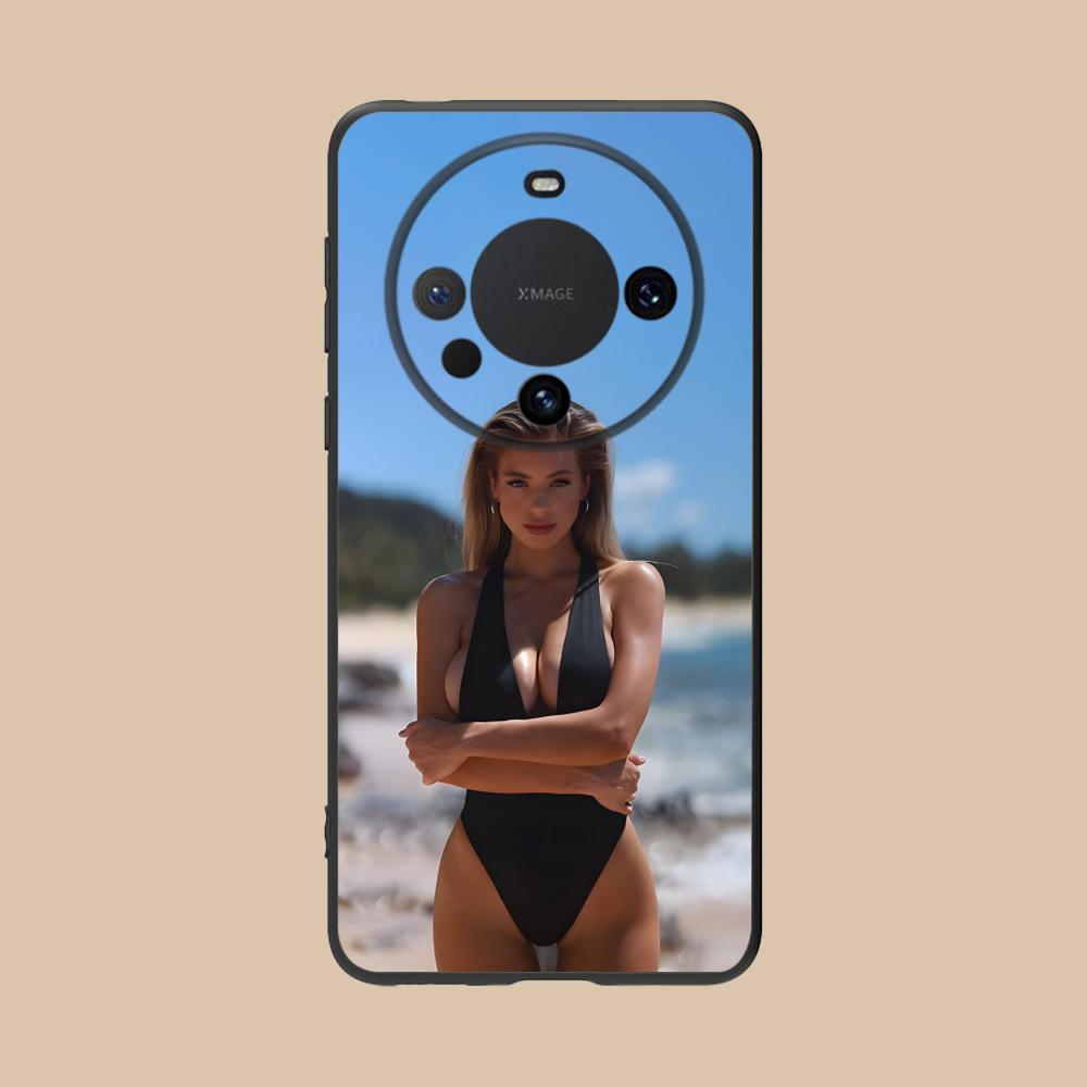 Hannah Palmer Matte TPU Mobile Phone Case for Huawei Mate 60 50 40 30 20 10 Pro Plus Lite E 5G Colorful Printing Cover