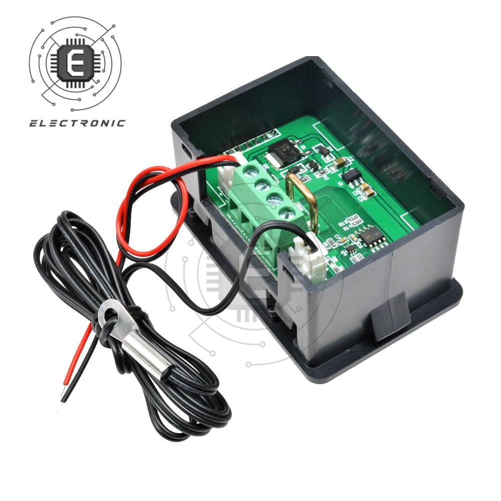 DC 100V 10A 1000W Digital Voltmeter Ammeter Wattmeter Panel Amp Volt Voltage Current Meter Tester Detector LED Display Auto Car