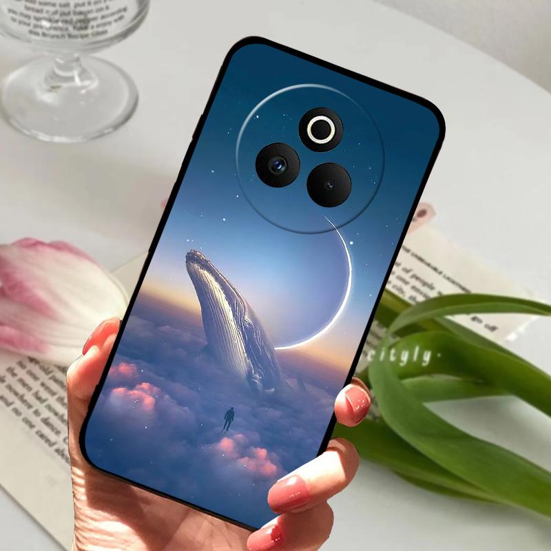 For Realme P3 Pro Case P3Pro Cartoon Lion Wolf Soft Silicone TPU Phone Cover For Oppo Realme P 3 Pro 5G Protection Fundas Cases