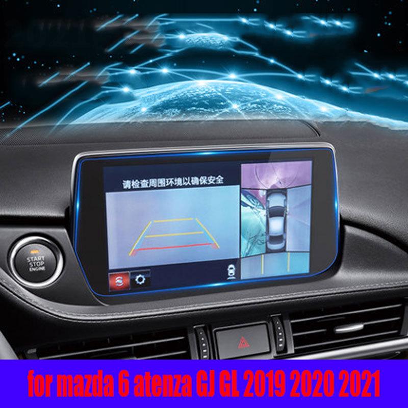 Tempered Glass Screen Protective Film for mazda 6 atenza GJ GL Car GPS Navigation Auto Interior Accessories