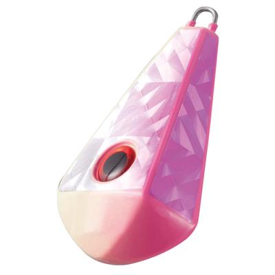 Грузило для рыбалки Hayabusa Eye, тип руля, 80-5, розовое свечение