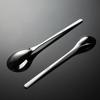 HANYANG 304 Нержавеющая сталь Ложка для смешивания Размер Зеркальная полировка Расширенная ложка Ресторанная ложка для смешивания