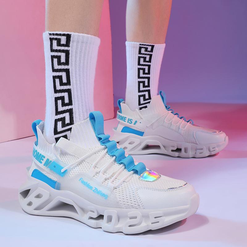 Модные повседневные спортивные кроссовки, мужские дышащие баскетбольные кроссовки для бега для мужчин, удобные мужские кроссовки хорошего качества в стиле панк-стрит