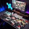 Locking Edge Extended ESport Gamer Mouse Pad Large Office Cabinet Carpet KKaiju No 8 Hoshina SShir Anime Mouse Mat 900x400mm