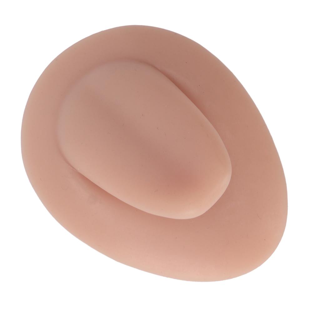 Силиконовая модель языка Мягкая 3D Акупунктура Гибкий Искусственный язык Модель для демонстрации пирсинга для обучения Средний цвет кожи