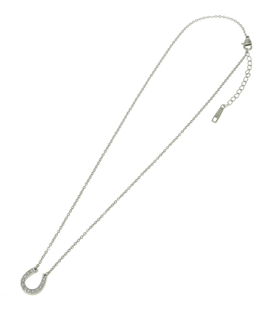 Lionheart Men's Stainless Steel Necklace 04N159S [Official Import]
