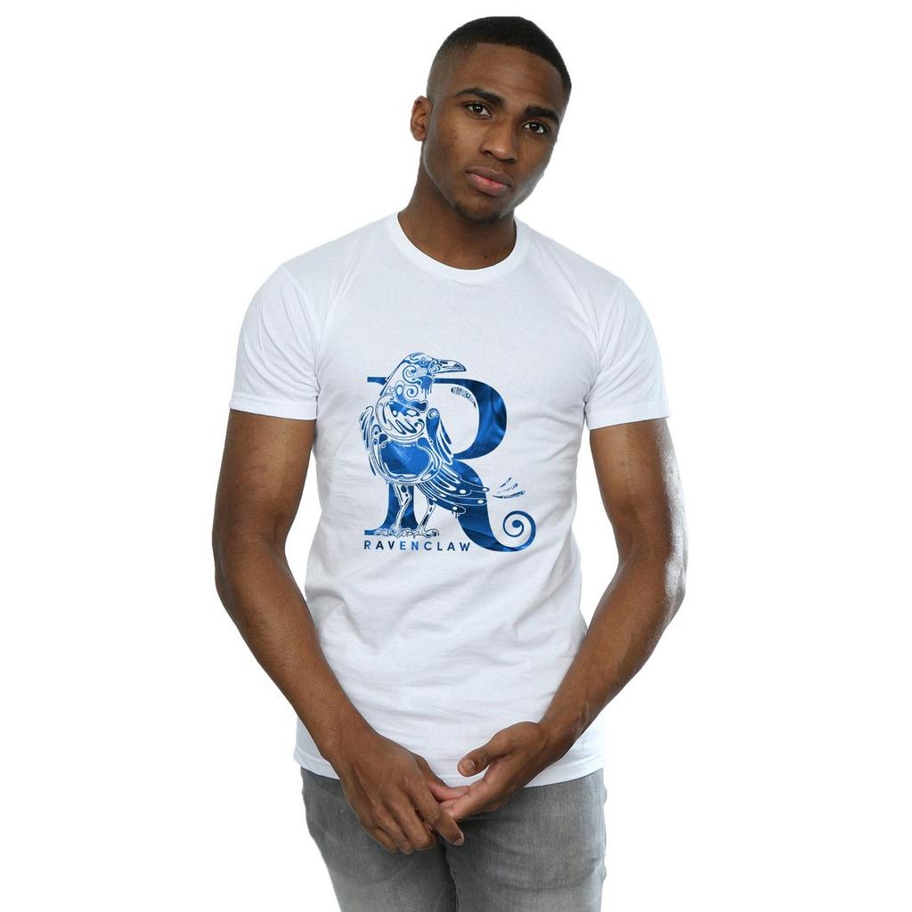 Harry Potter Mens Ravenclaw Raven T-Shirt