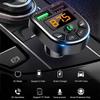 Совместимый с Bluetooth 5.0 FM-передатчик Автомобильный комплект MP3-приемник Зарядное устройство Беспроводной USB Быстрый двойной плеер Аудио Handsfree Modulato W9K3