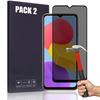 2x Anti-Spy Tempered Glass for Samsung Galaxy M13 4G-M23 5G-M33 5G Shockproof Protection