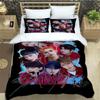 KPOP S-Stray-K-Kids Print Bedding Sets Exquisite Bed Supplies Set Duvet Cover Bed Comforter Set Bedding Set Luxury Birthday Gift