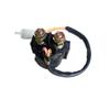 Motorcycle Solenoid Booster Scooter 50/70/80/125/150 Start Relay with Plug Double Line Relay