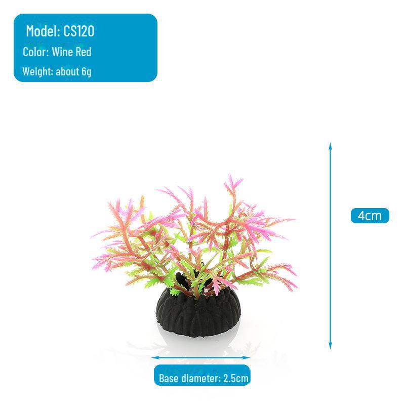 Aquarium Landscaping Plastic Artificial Plants - CS Series