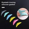 10 Pairs Pads Soft Silicone Eyelash Curling Gentle Stretchable Comfortable Eye Use Lash Perm Gasket