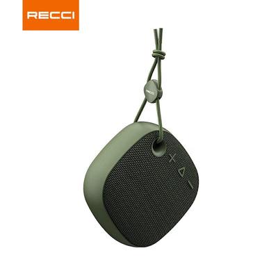 Портативная уличная Bluetooth-колонка Recci RSK-W43, штекер CN (адаптер в комплекте)