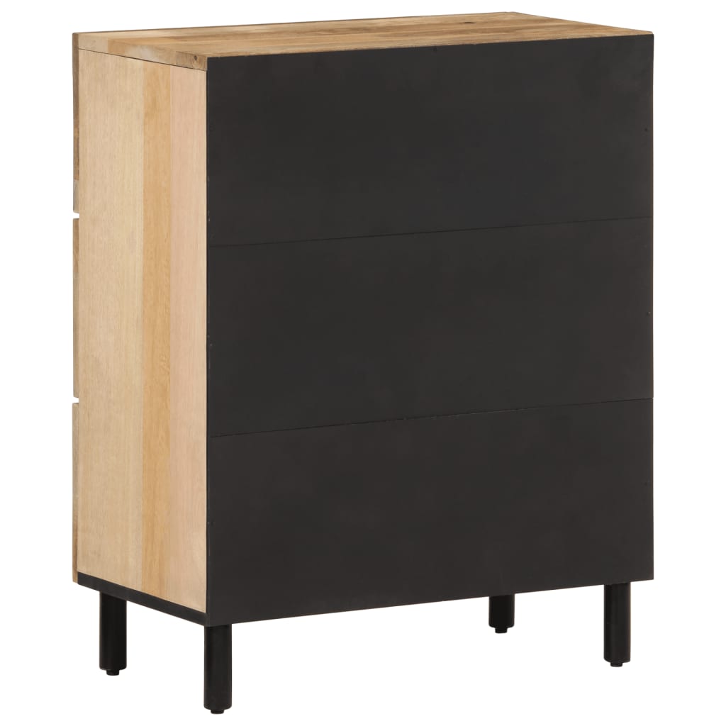 Side Tables (2 pcs) 60 x 33 x 75 cm Solid Mango Wood