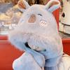 Корейский стиль Capybara шапка шарф перчатки комплект мультфильм 3 в 1 шапка универсальный плюшевый шарф с капюшоном для отдыха на природе