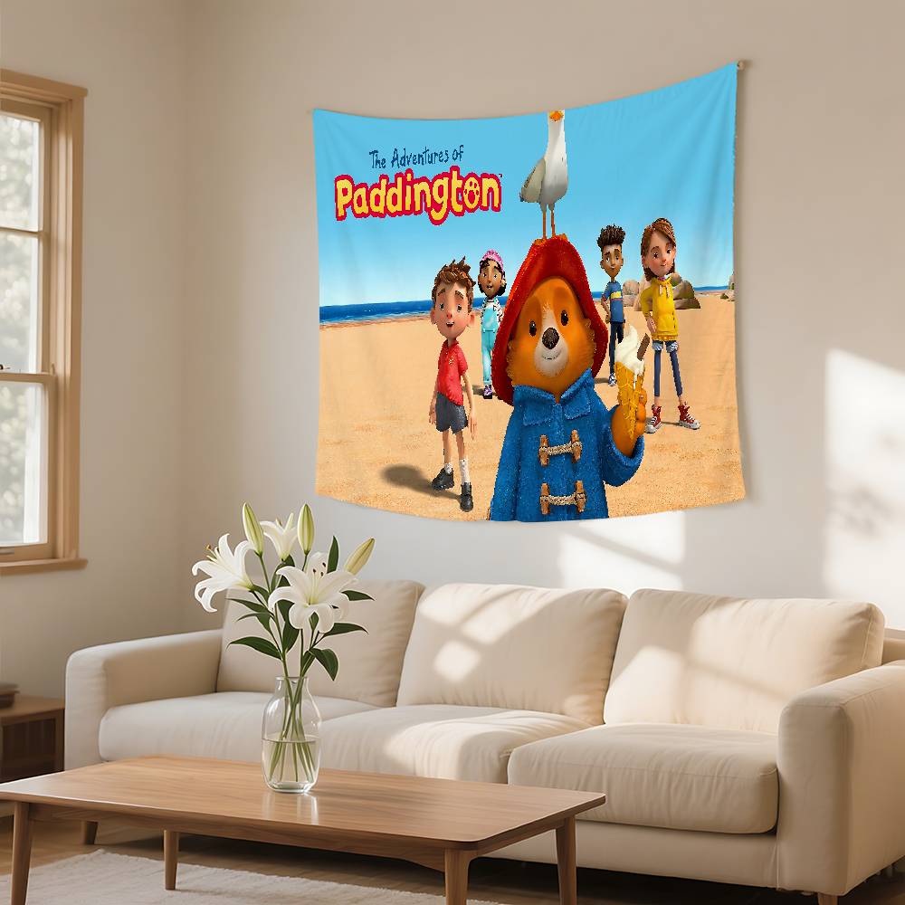 PPaddington Bear Tapestry Customizable Tapestries Of Various Styleswall Hangings Celebrity Photo Printingwall Hangings