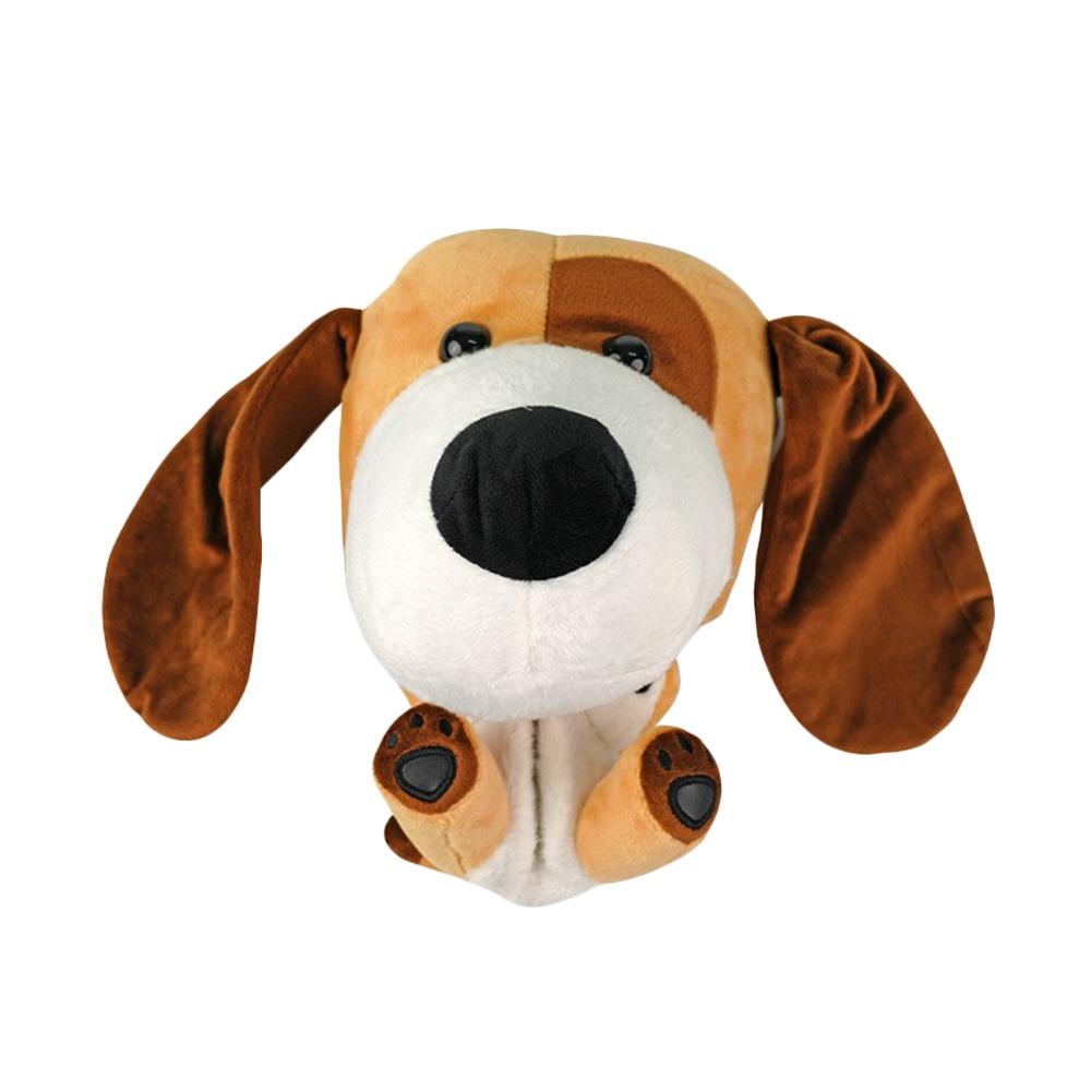 Dog/Pig/Lion Shape Golf Club Head Cover Plush Golf Club Head Protector Golf Accessories