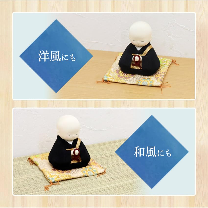 Osaka Choseido Obon Decorations, Compact Chirimen Monk and Spirit Horse Designs, Mini Incense Sticks, Cucumber, Eggplant, and Ground Cherry, Perfect