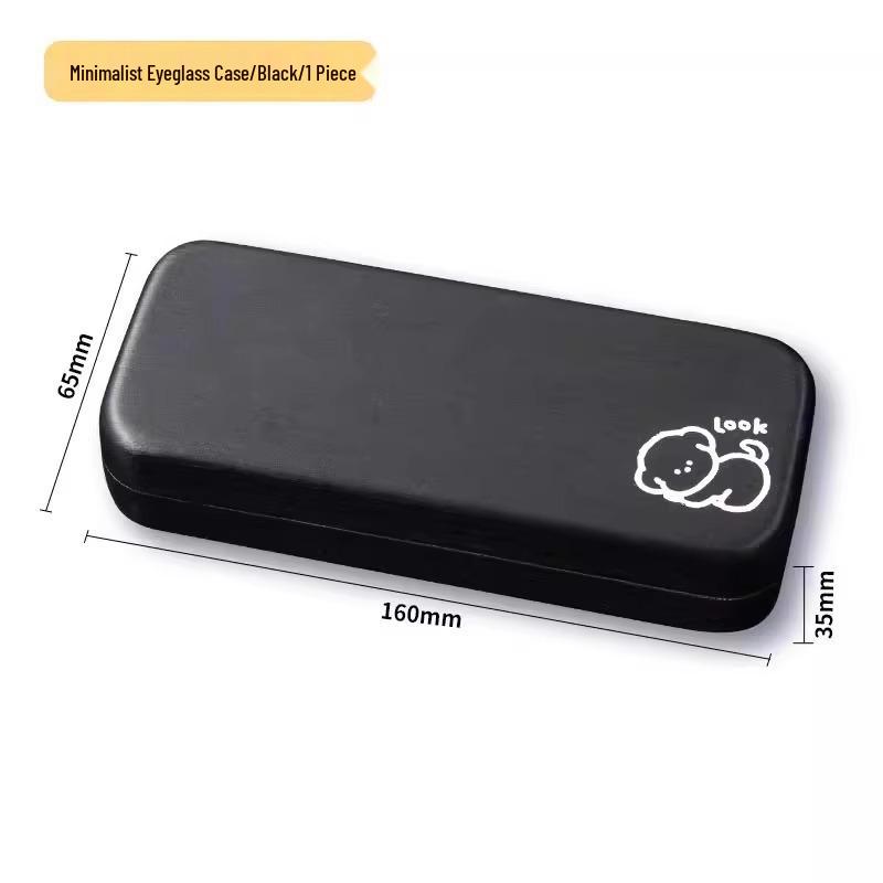 Men's Retro Anti-Pressure Myopic & Sunglasses Case