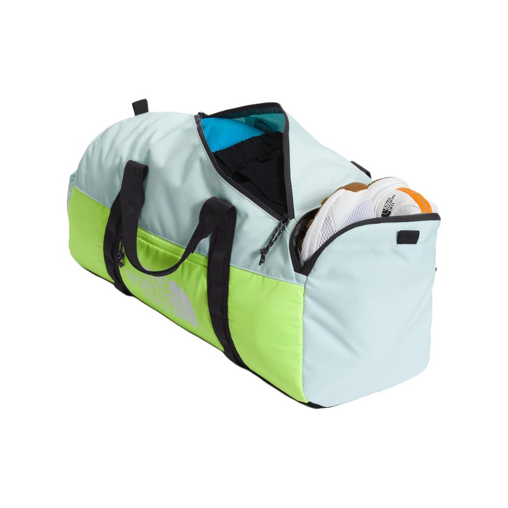 The North Face Sports Leisure Large Capacity Polyester Tote Bag Travel Bag Unisex Bags Yellow Blue NN2FP32B