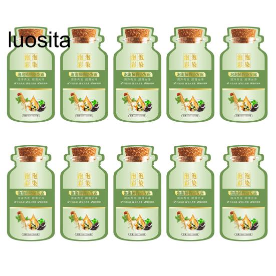 10Pcs 30ML Bubble Hair Dye, Gentle Natural Plants Extract Coloring Shampoo, Men Women Botanical Bubble Dyeing Foam