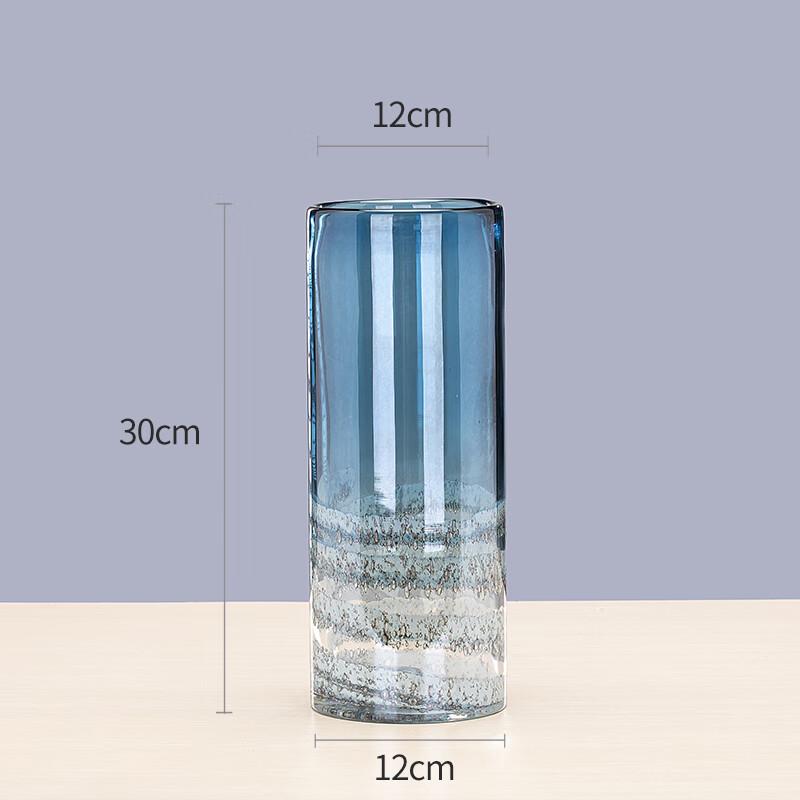 Minimalist Round Wave Glass Vase