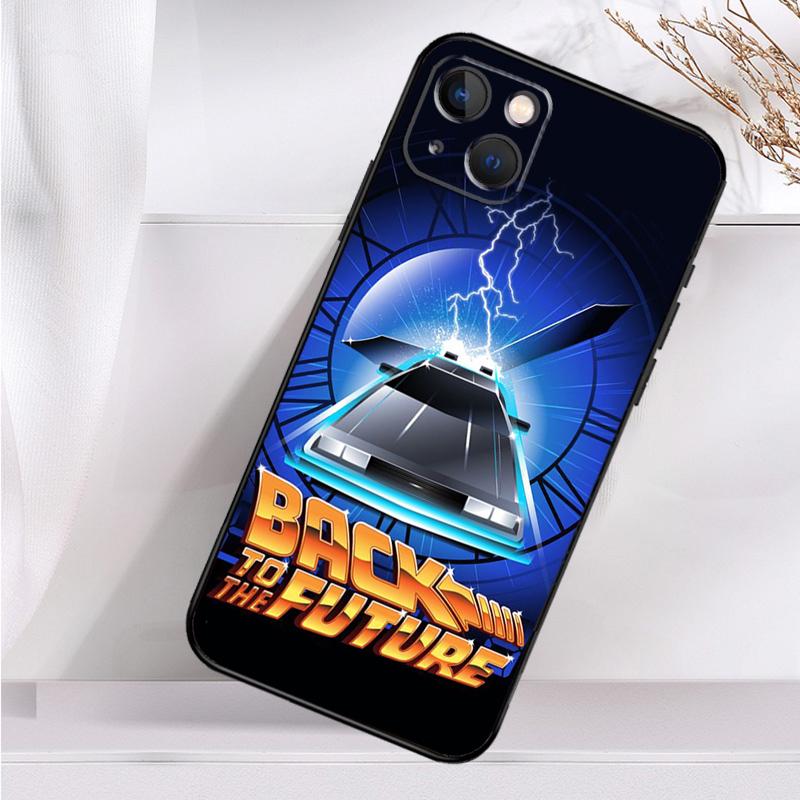 Back To The Future Time Machine Shockproof Case For iPhone 18 17 11 14 15 16 Pro Max Plus 12 13 Mini 16e 17 Air Phone Cover