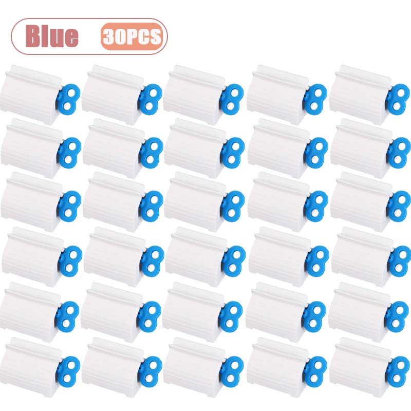 1-30 шт. Выдавливатель зубной пасты Ручной роликовый дозатор для ленивых людей Батарея не требуется Универсальная посадка для тюбиков