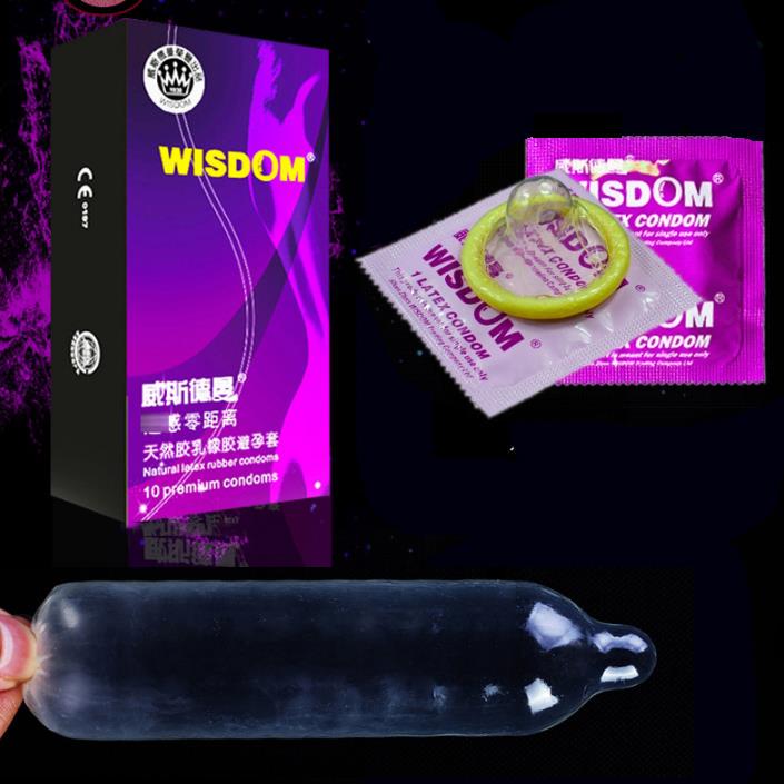 10pcs Delicate Latex Condoms Delay Penis Rings Contraception Tools Condom Sex Products