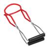 Can Jar Clamp Multifunctional Stainless Steel PP AntiScalding Tray Dish Clamp Kitchen Tool(Red )